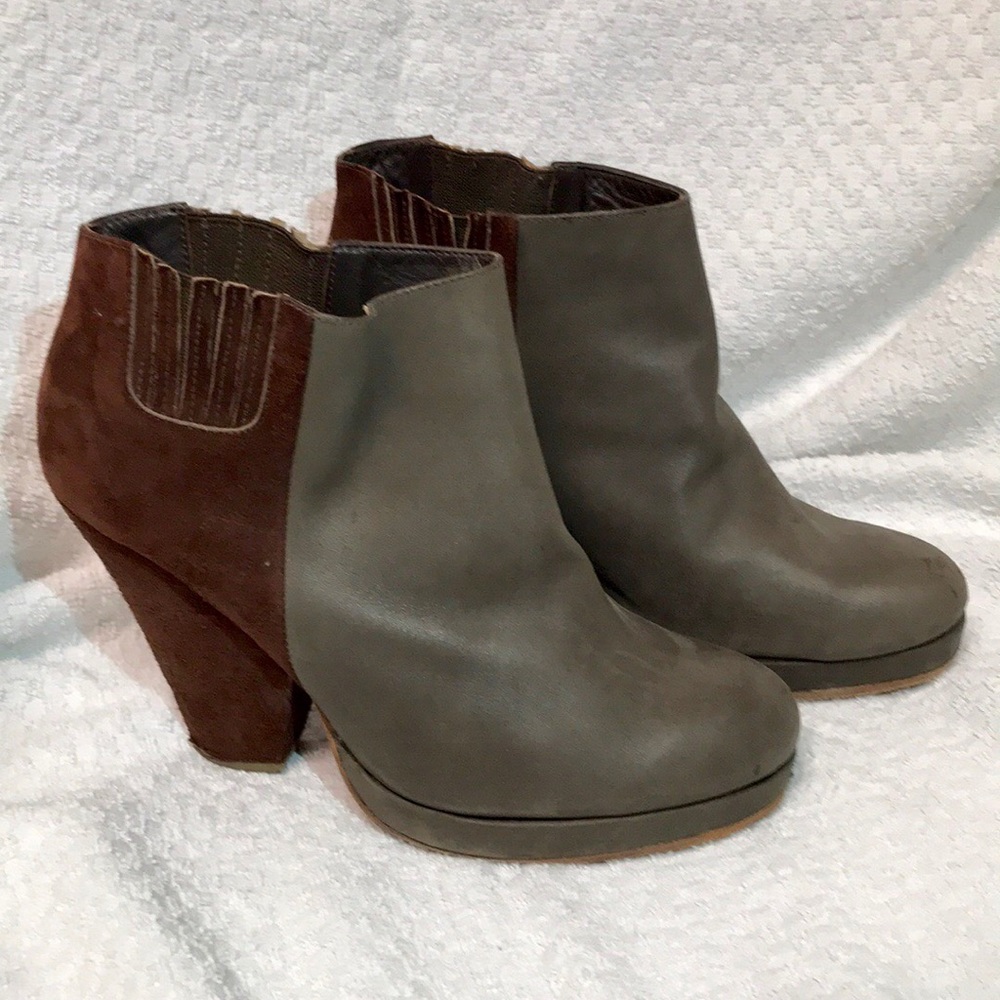 Rachel Comey Two-Toned Booties